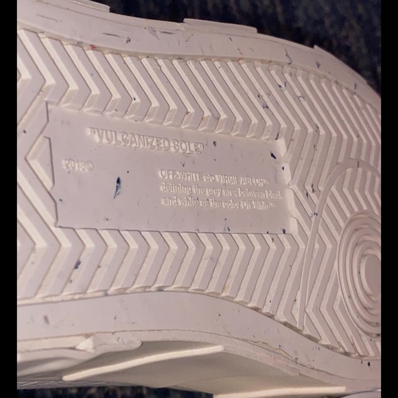 Off-White Virgil Abloh Arrow High Top Sneakers Sz Women’s 37 - Picture 11 of 16